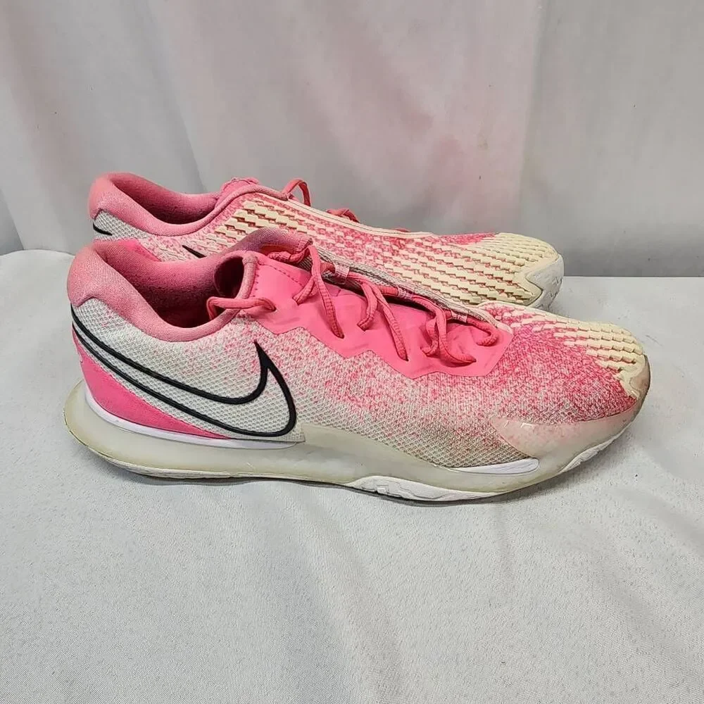 Nike Zoom Vapor Cage 4 Rafa Digital Pink/Gridiron/White Sneakers Shoes Men's 14